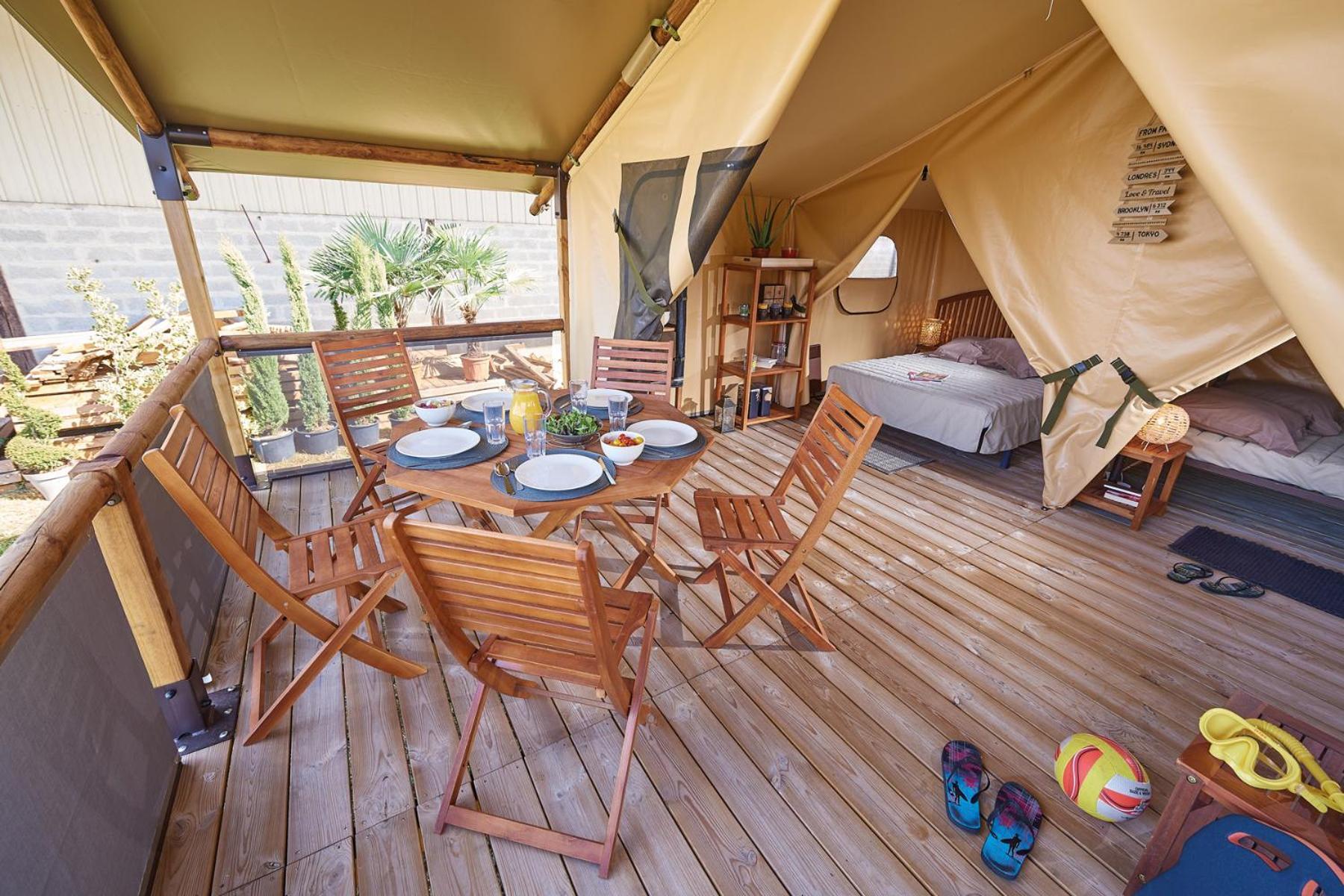 Camping Chantemerle Bedoues Exterior foto